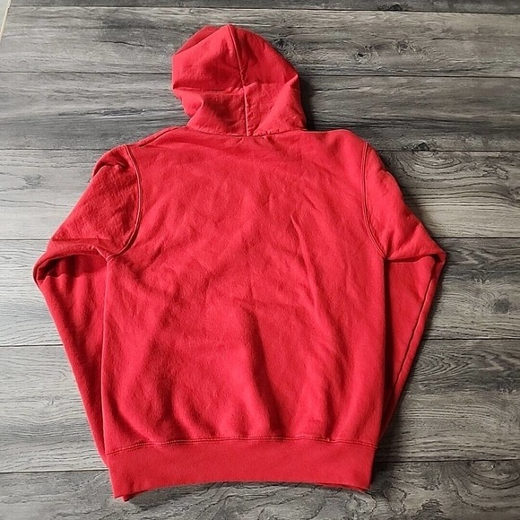 Ohio State Hoodie Mens Small Red Champion Sweatshirt Pullover Buckeyes OSU - Picture 4 of 4